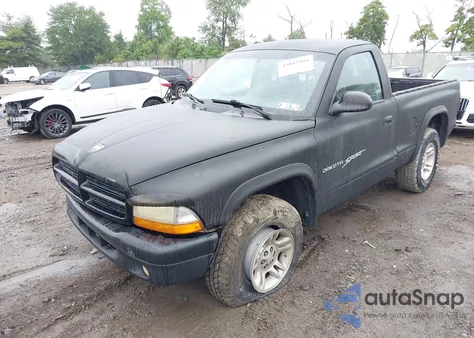 2001 Dodge Dakota Slt/Sport из США, поврежденный, VIN 1B7GG26X51S120005